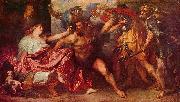 Anthony Van Dyck Simson und Dalila oil on canvas